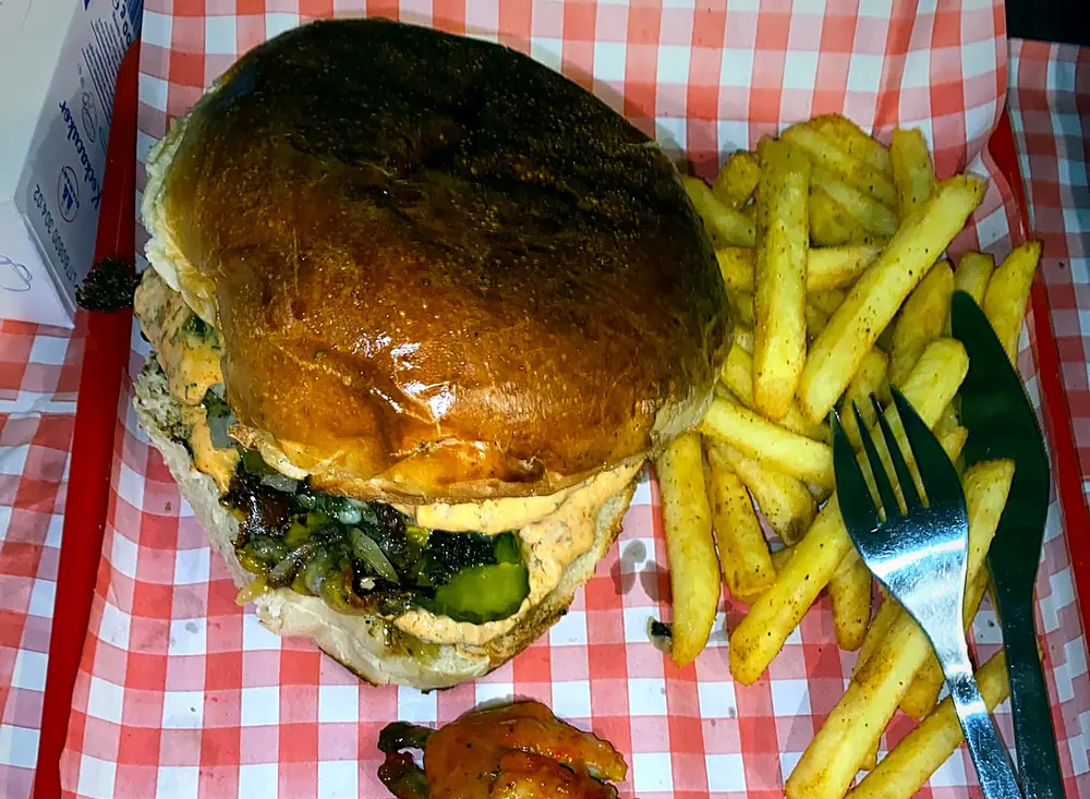 Tax Smash BBQ Burger